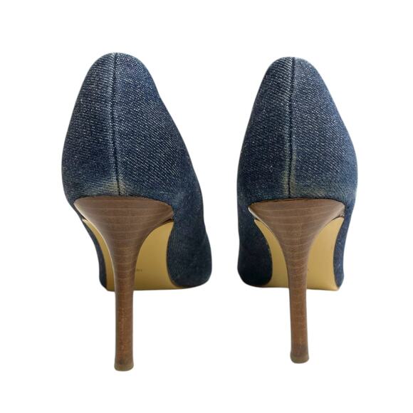 Guess Denim Pointed Toe Stiletto Heels size 10 - Picture 4 of 7